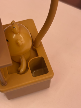 Candy teddy table lamp with pen holder