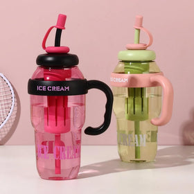 Ice cream sipper bottle