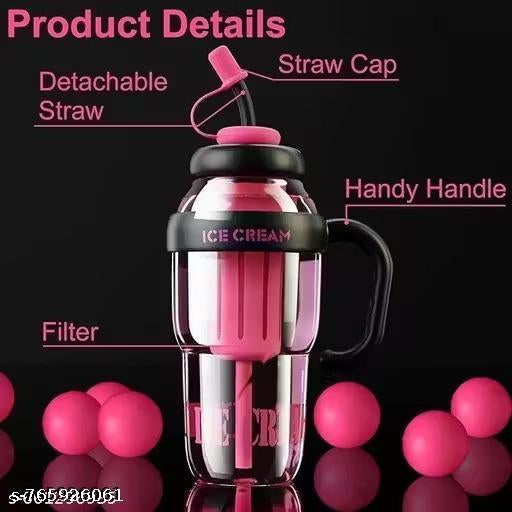 Ice cream sipper bottle