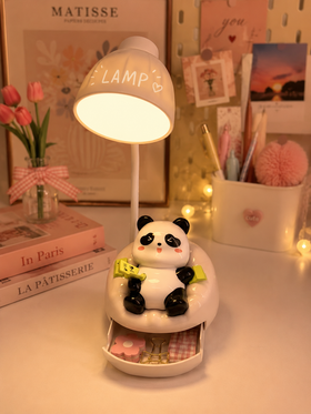 Cozy panda table lamp