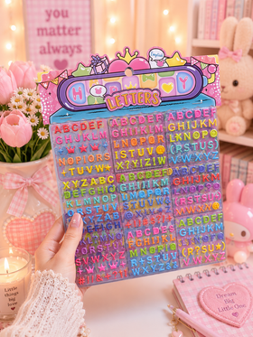 Letter sticker