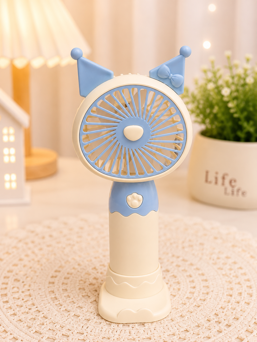 Kuromi portable fan