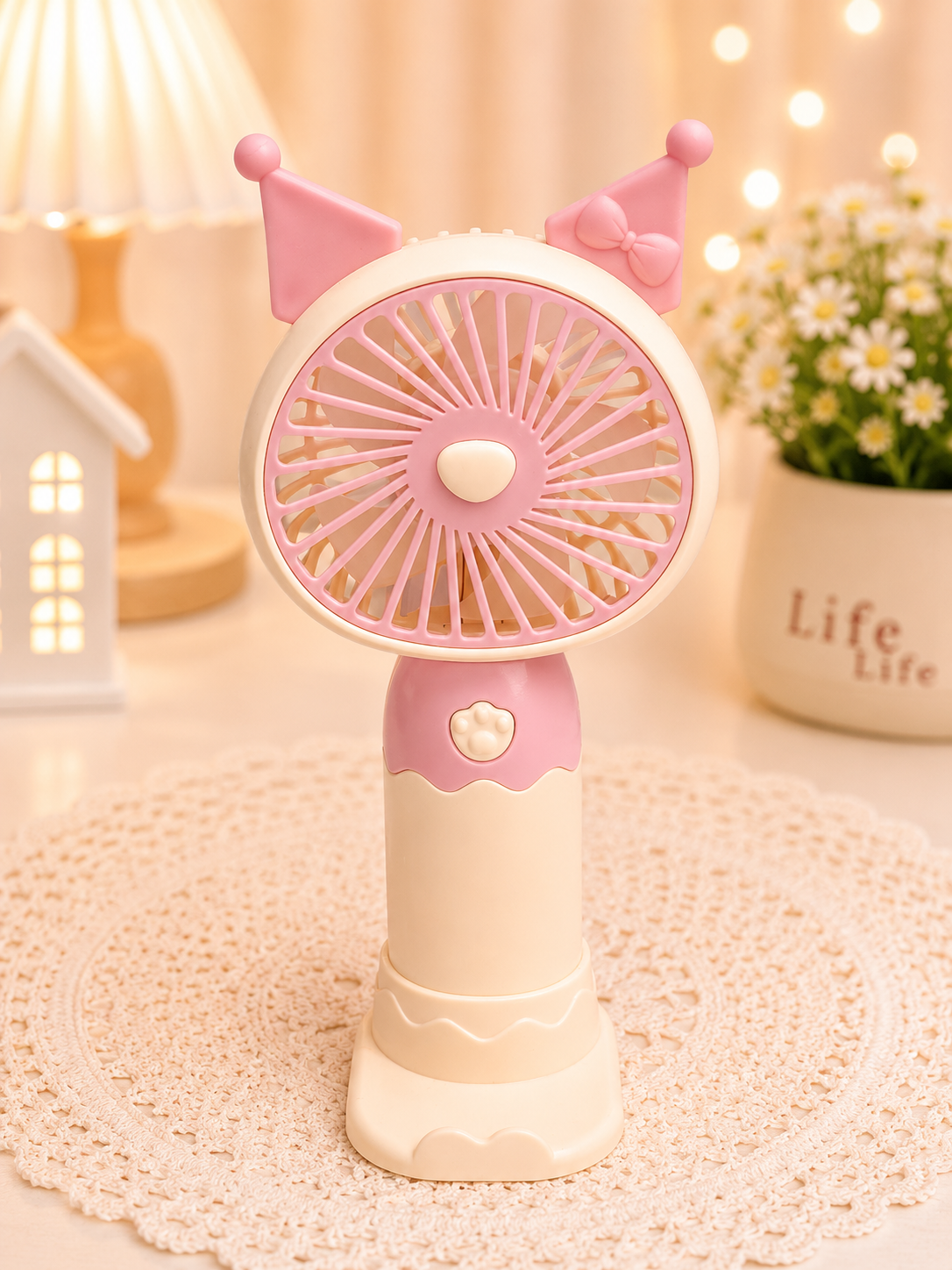 Kuromi portable fan