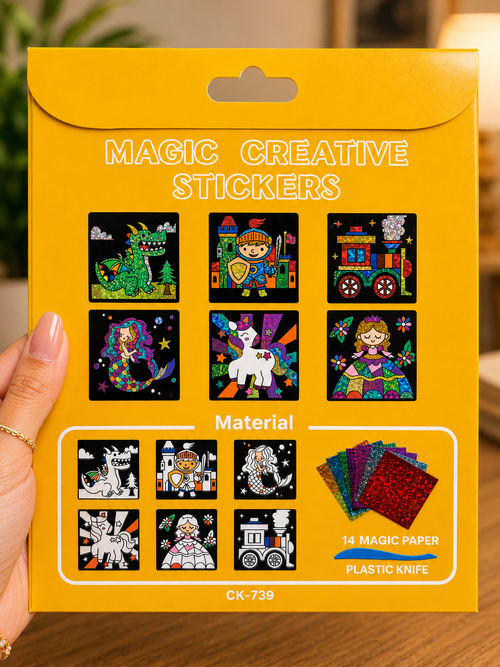 Creative magic sticker