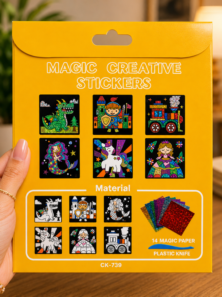 Creative magic sticker