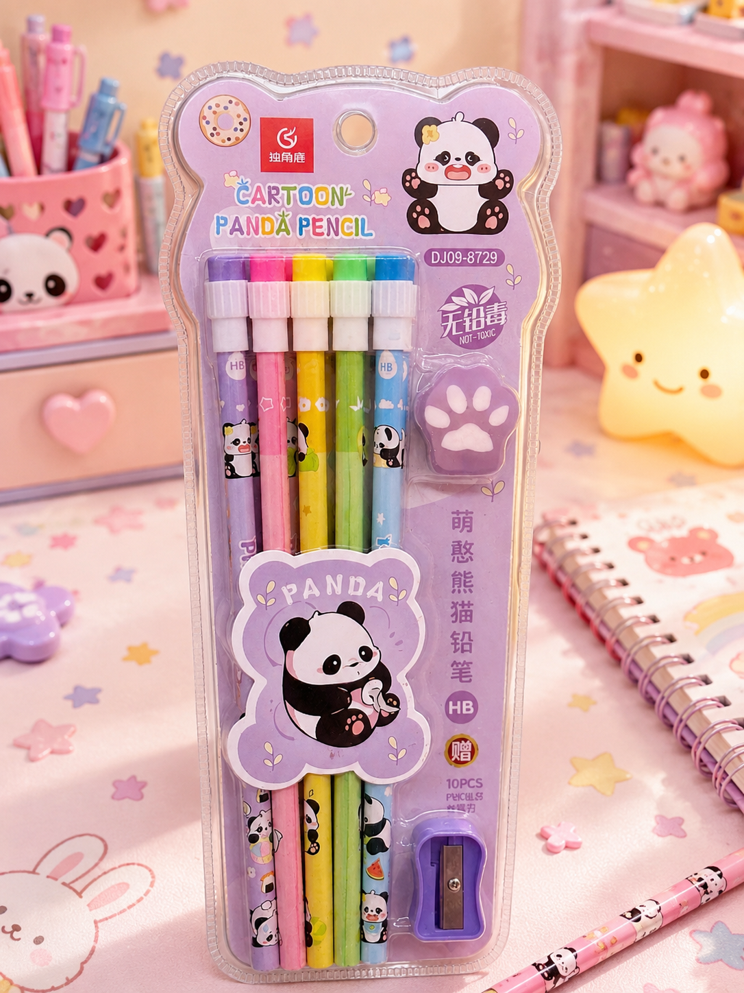 Panda pencil pack