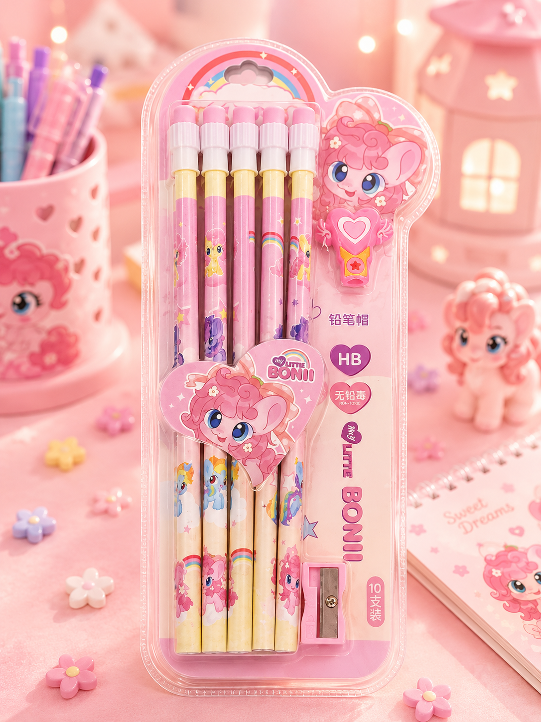 Little boni pencil pack-HB 10pcs