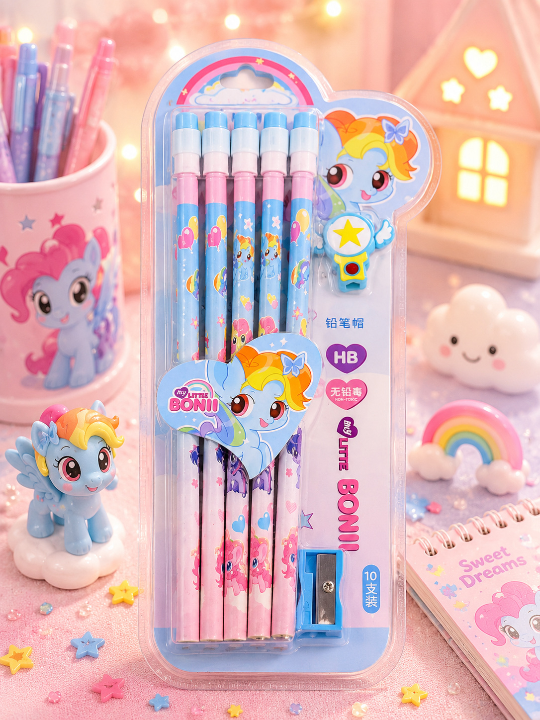 Little boni pencil pack-HB 10pcs