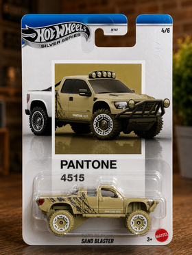 HotWheels- Sandblaster (silver series)