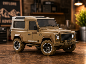 HotWheels- Landrover Defender 90 (silver series)