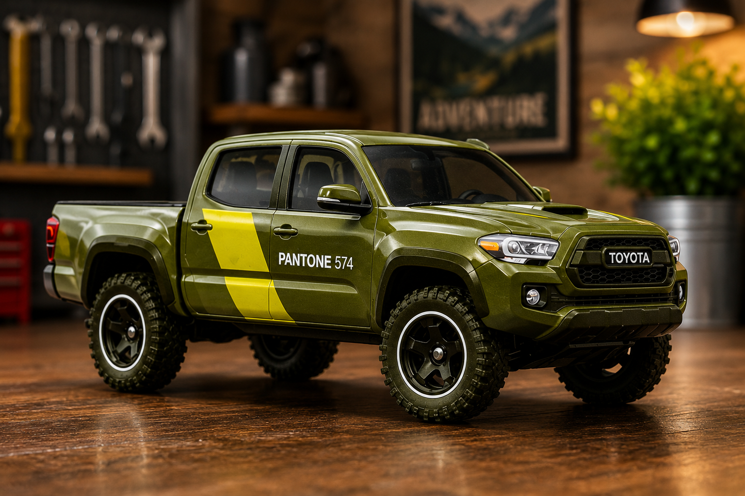 HotWheels- ‘20 Toyota Tacoma (silver series)