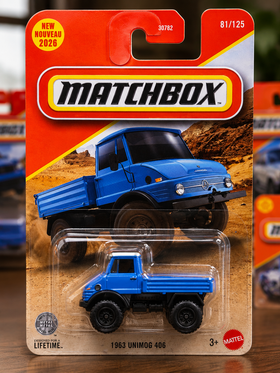 Matchbox- 1963 Unimog 406