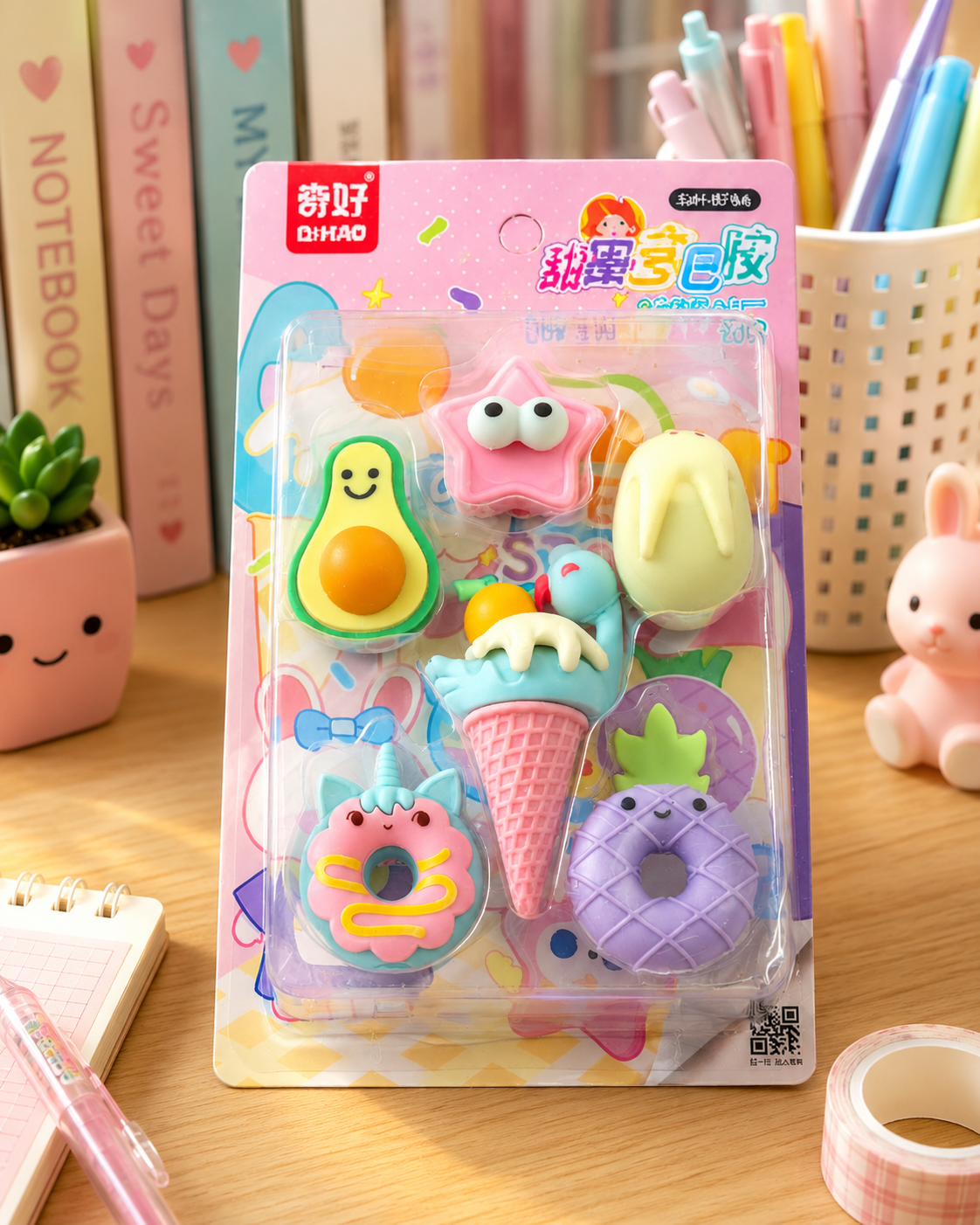 Diy sweet eraser
