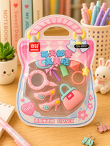 Barbie accessory eraser bag