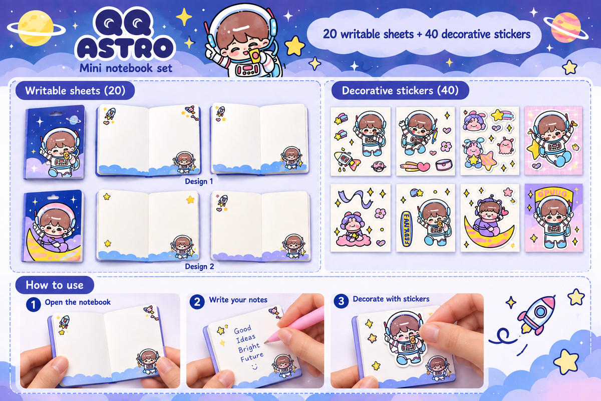 Mini Notebook Set