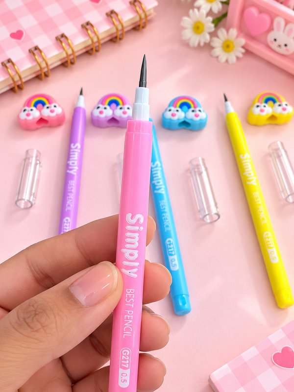 Rainbow pencil
