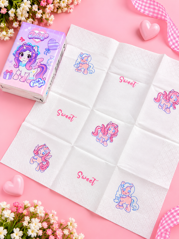 Printed tissue