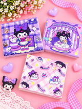 Kuromi facial tissue