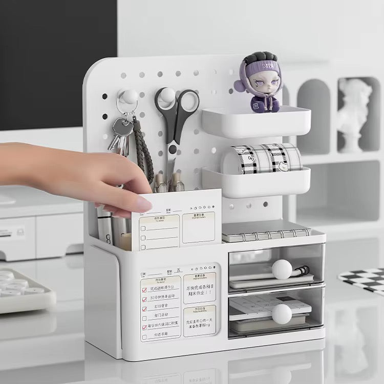 Aesthetic Table Organiser with Bookend