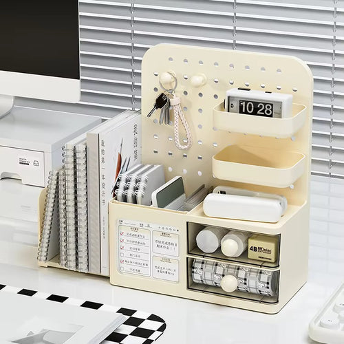 Aesthetic Table Organiser with Bookend