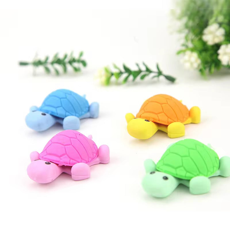 Cute little turtle eraser