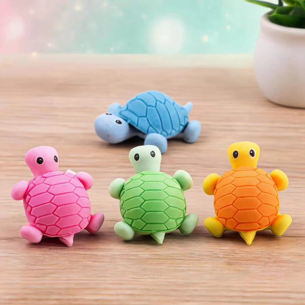 Cute little turtle eraser