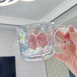 Pinteresty bow glass cup