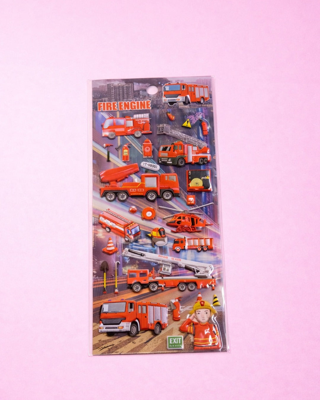 Fireforce and police cars stickers