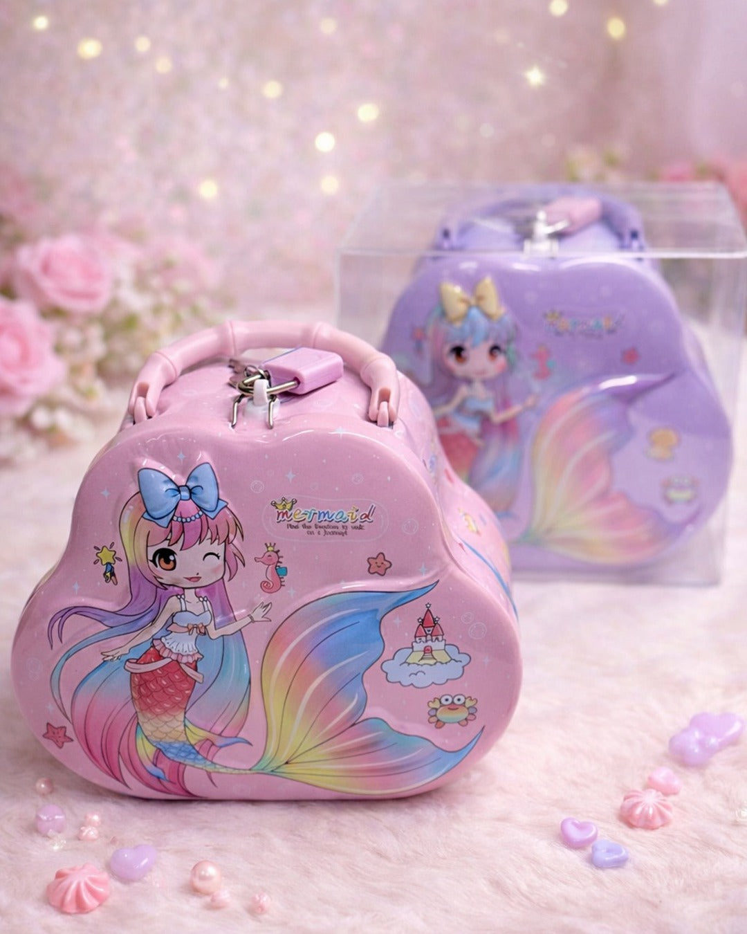 Mermaid piggy banks