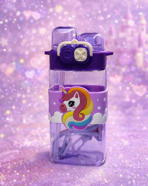 Unicorn 2in1 opening water bottle