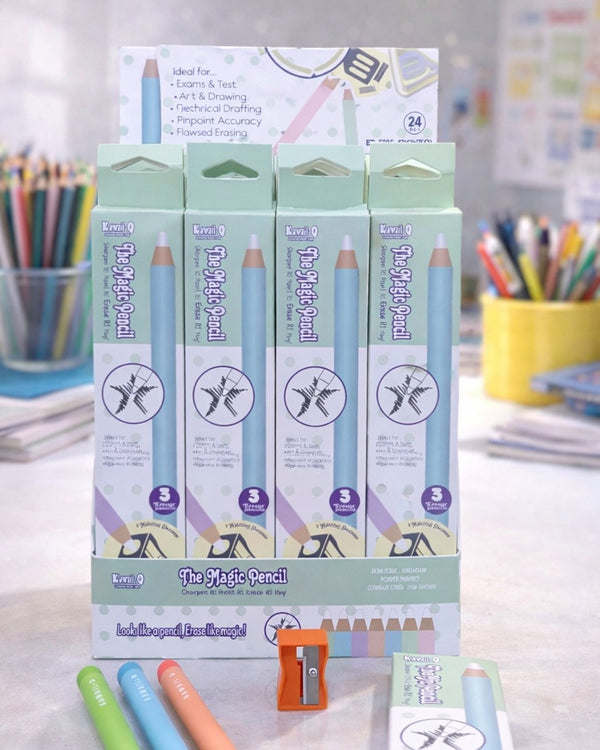 The magic pencil with sharpener