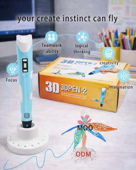 3D Pen with USB | 3D Pen for Kids| 3D Pen with 3 * 1.75MM PLA Filaments 10m Each | 3D Printing Pen