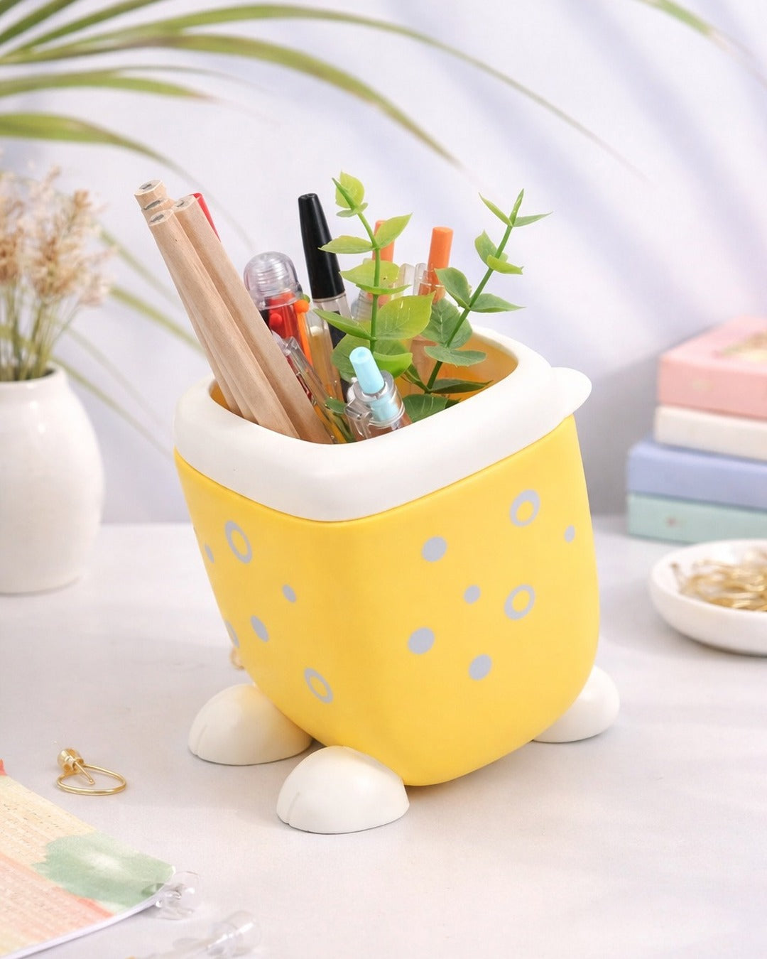 Cute Leopard Pen Holder