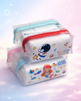 Unicorn Transparent Pencil Pouch