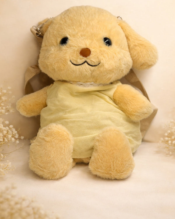 Teddy Bear Plushy Sling Bag