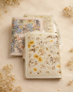 Retro Floral Card Holder
