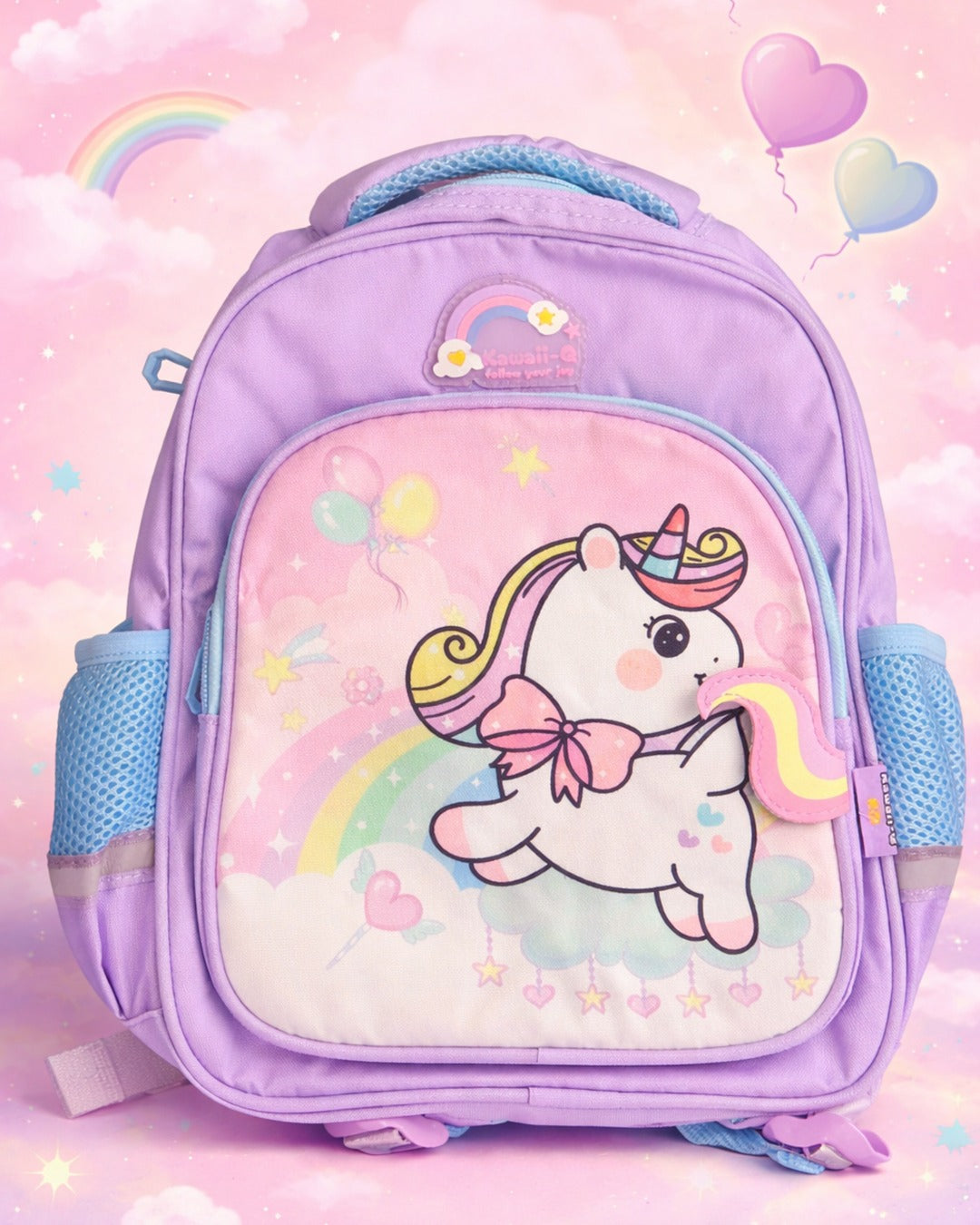 Featherweight Mult-pocket"Unicorn"children[age 5-10 vear) backpack