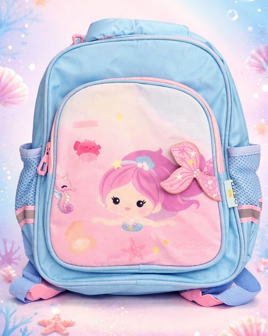 Featherweight Mult-pocket"Mermald"children[age 5-10 vear) backpack