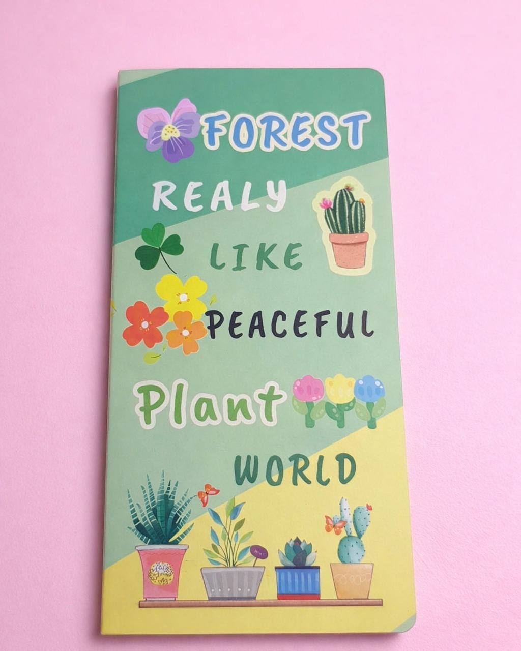 Bloom markers&petals sticky note