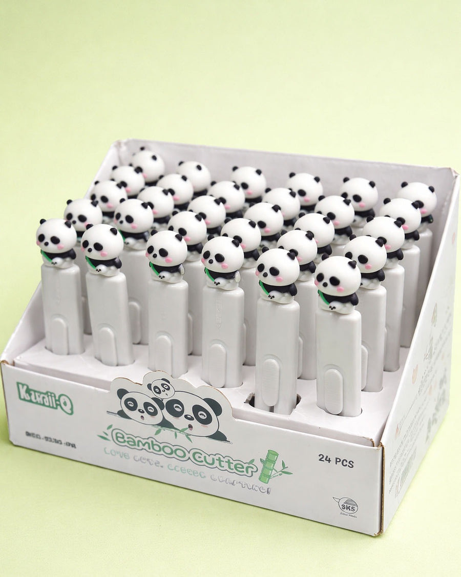 Panda bamboo cutters