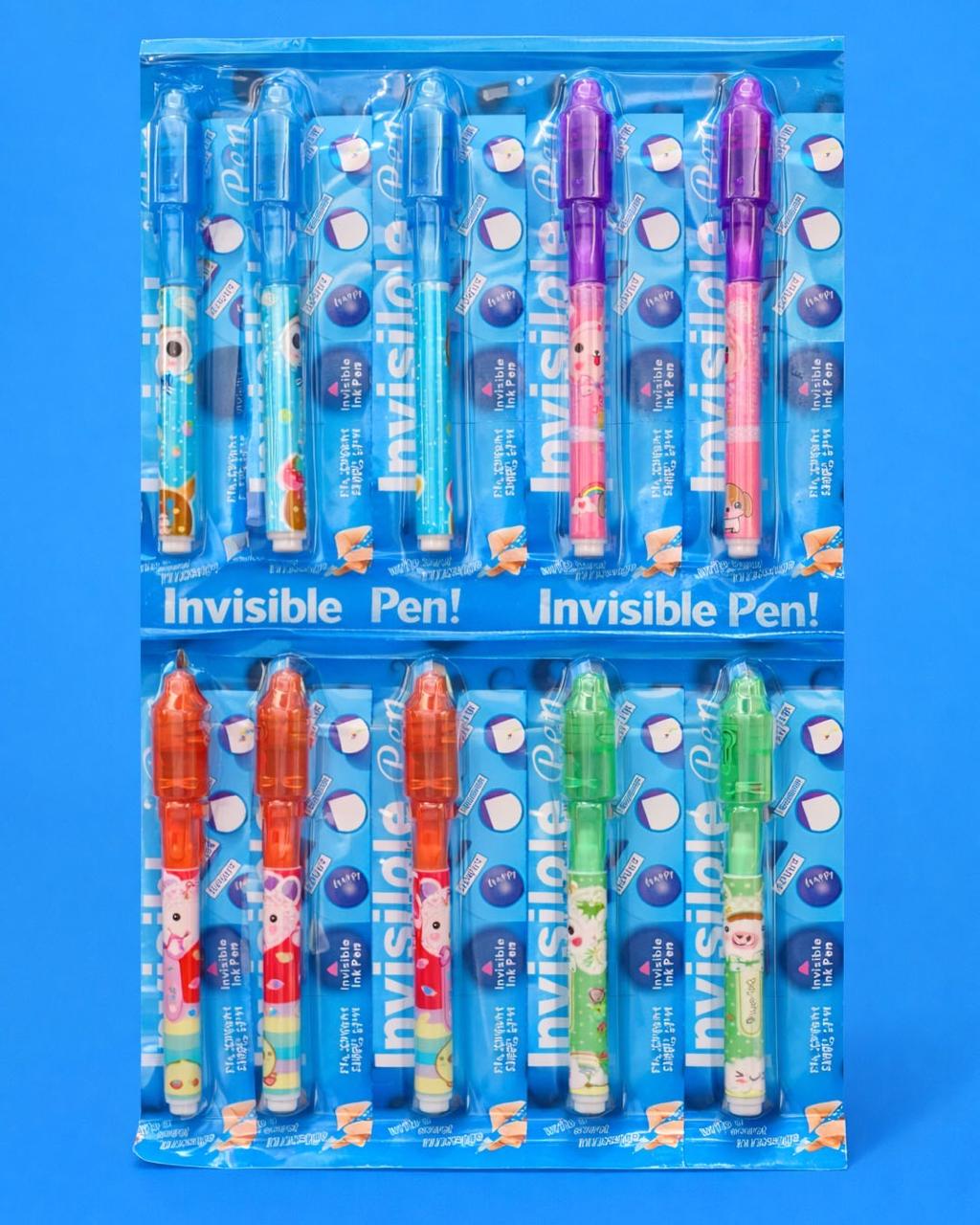 Invisible ink pen