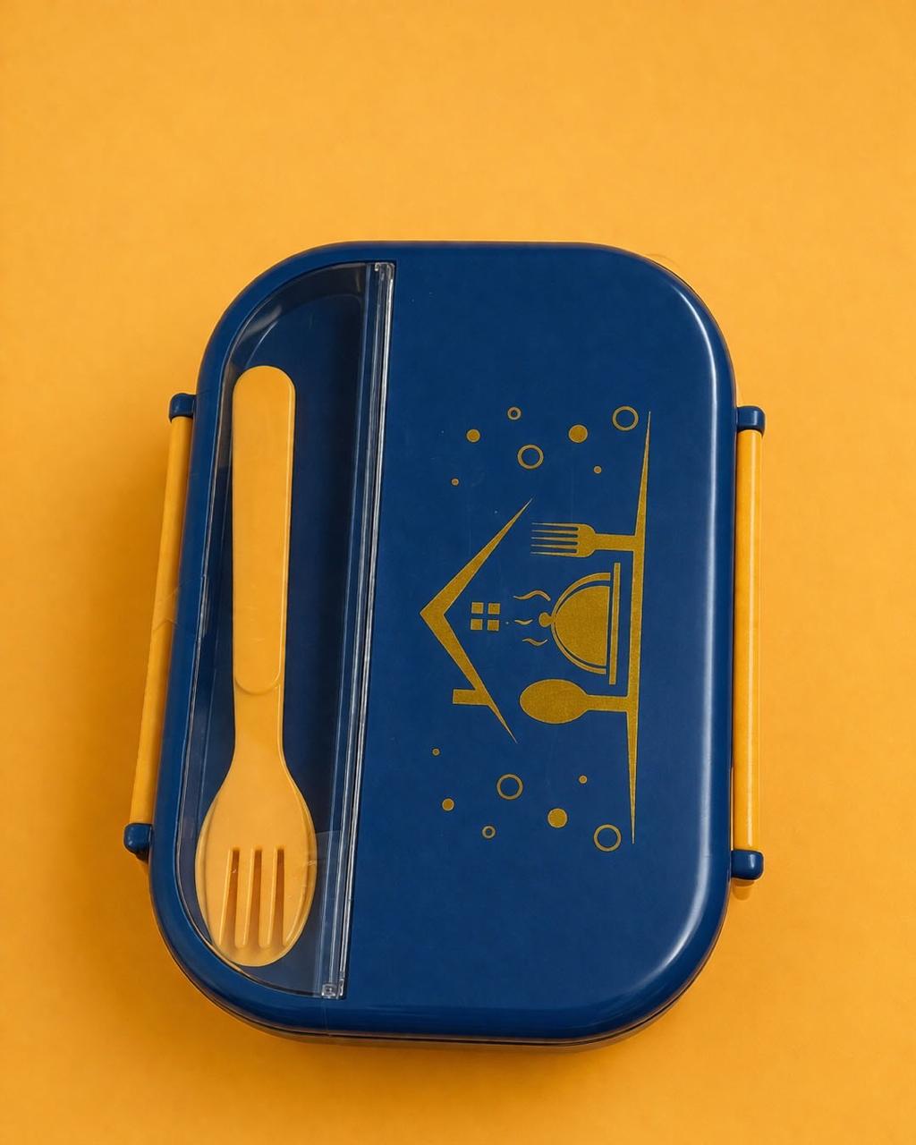 Tiffin box with cutlery