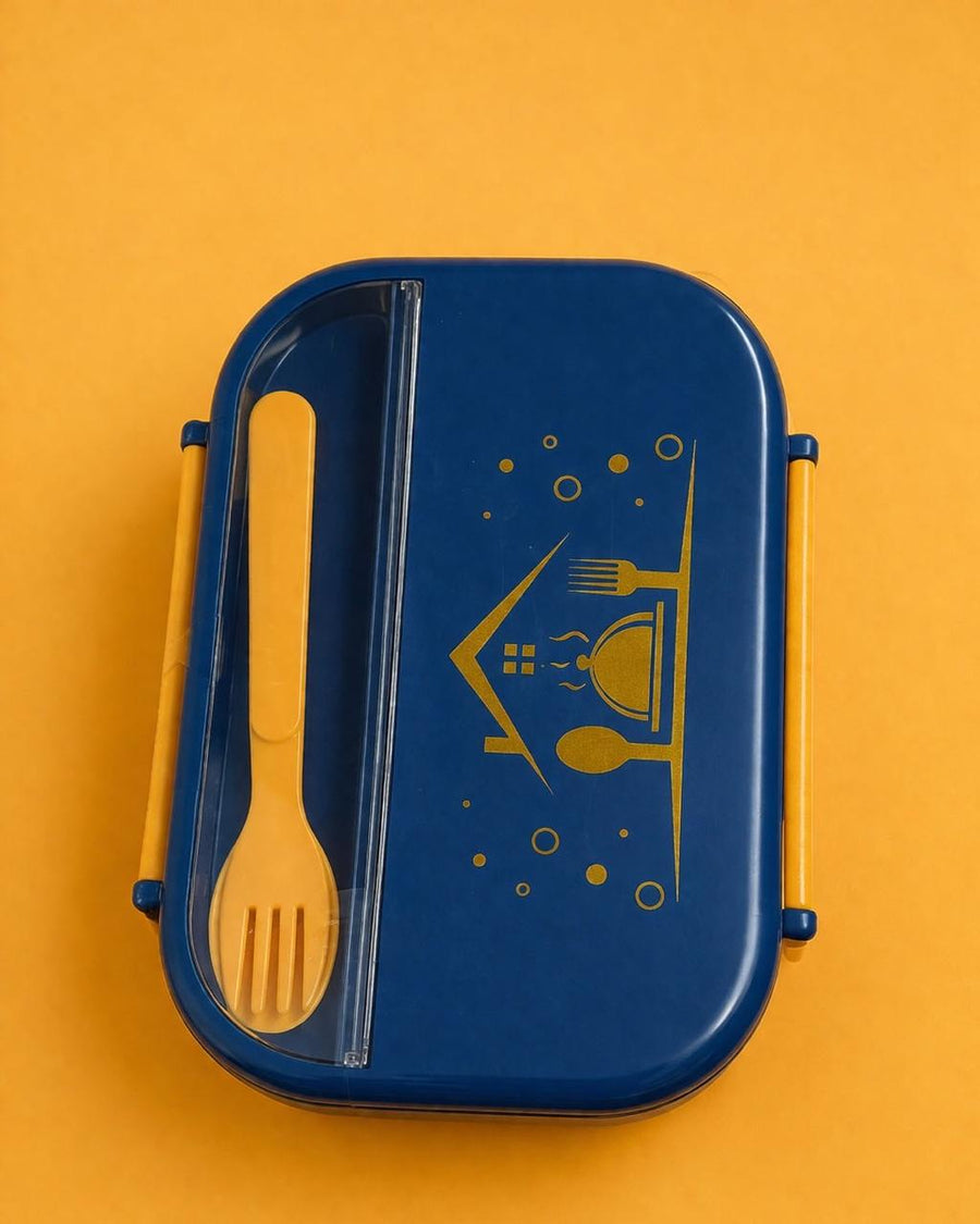 Tiffin box with cutlery
