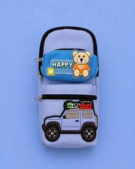 Happy pencil pouch
