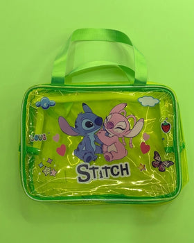 Neon jelly character bag