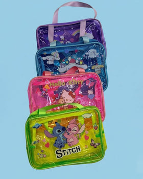 Neon jelly character bag