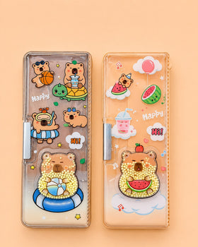 Capybara transparent box