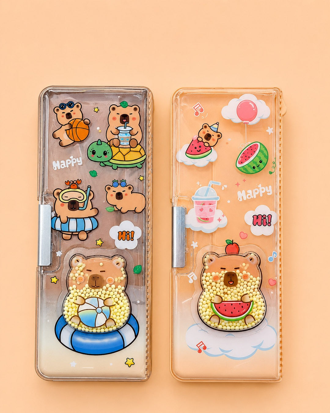 Capybara transparent box