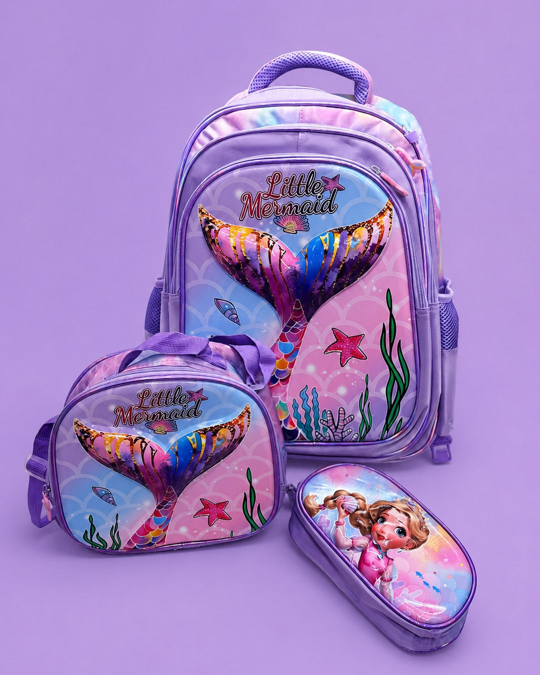Mermaid school bag