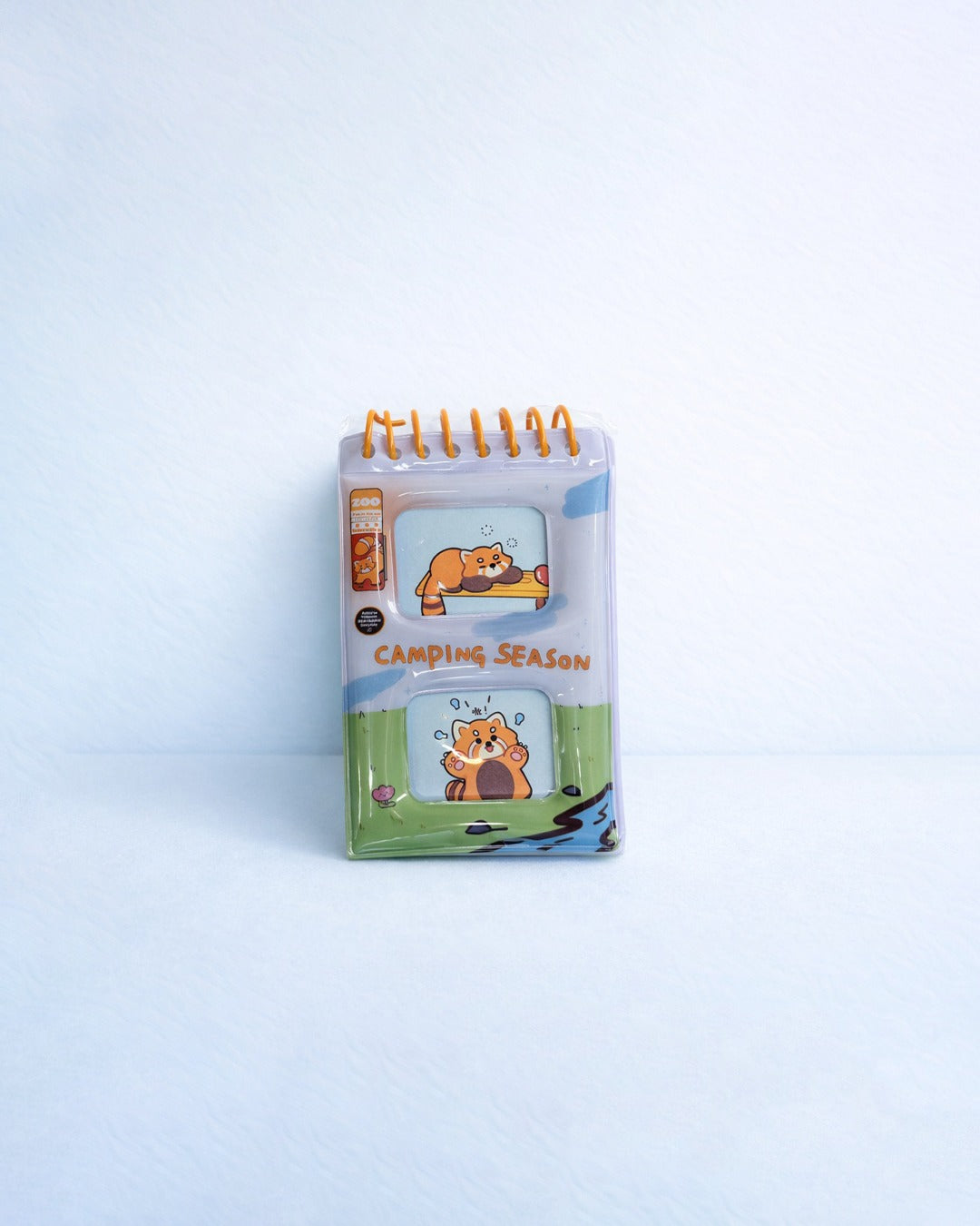 Camping season spiral mini notepad